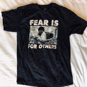 Bruce Lee “Fear is for others” tee shirt